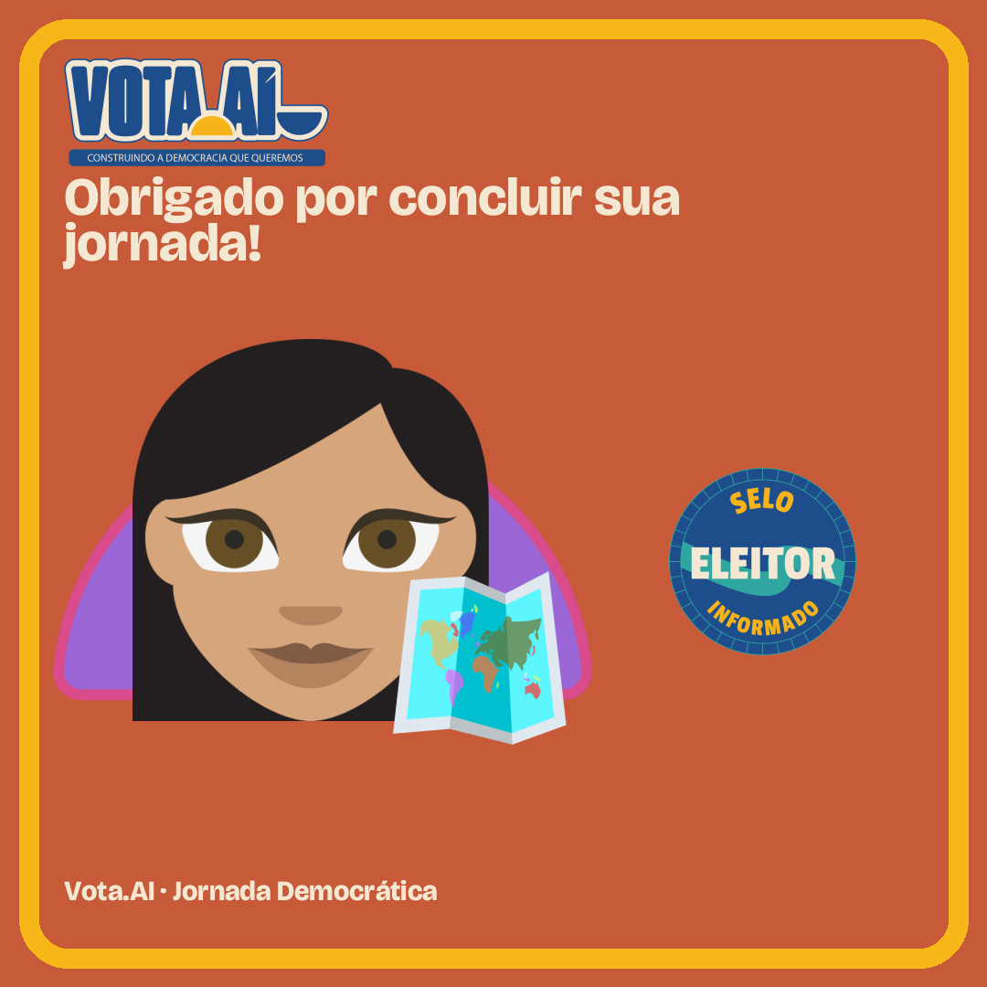 Resultado da Jornada Democrática no Vota.AI
