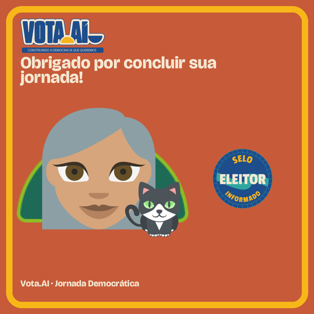 Resultado da Jornada Democrática no Vota.AI