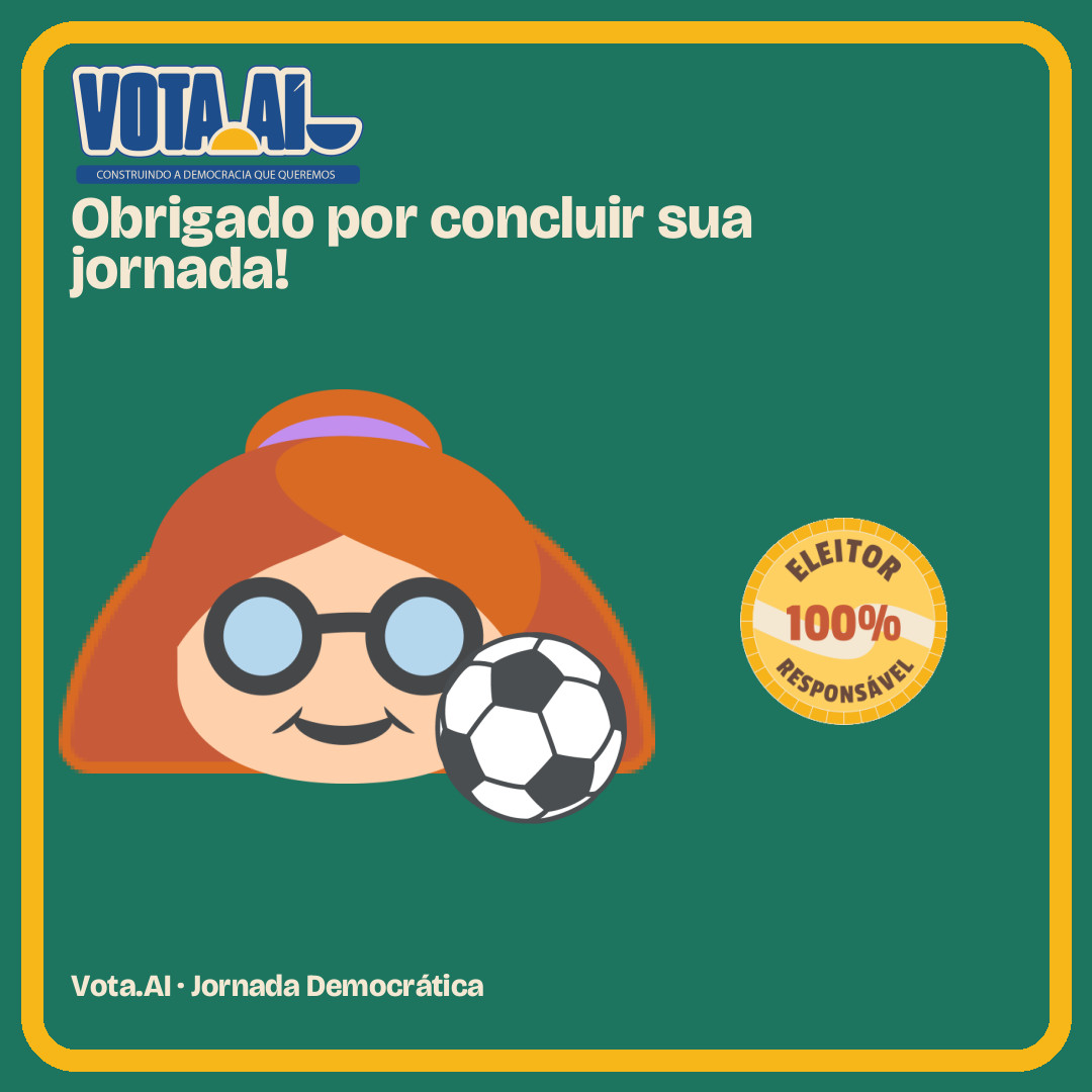 Resultado da Jornada Democrática no Vota.AI