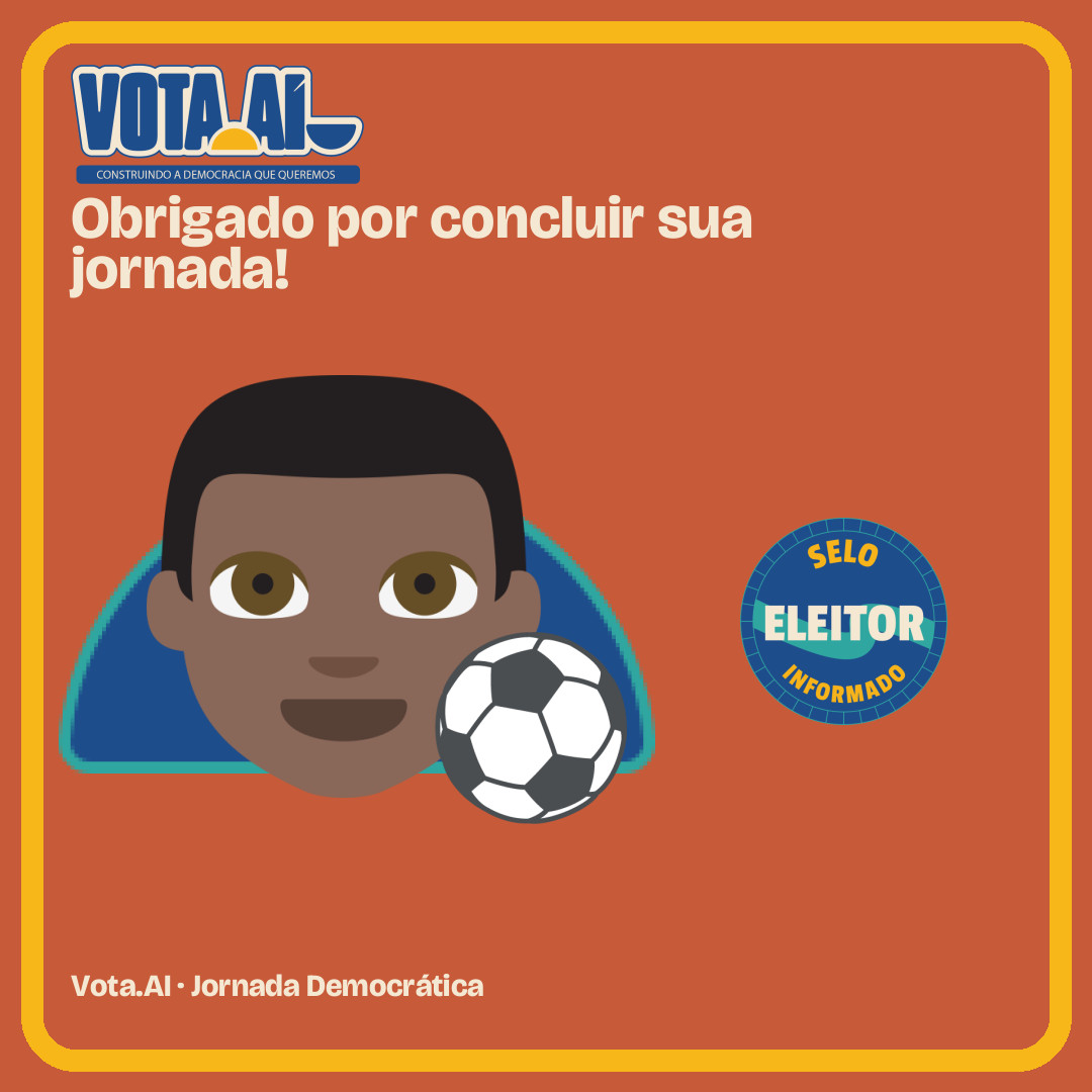 Resultado da Jornada Democrática no Vota.AI