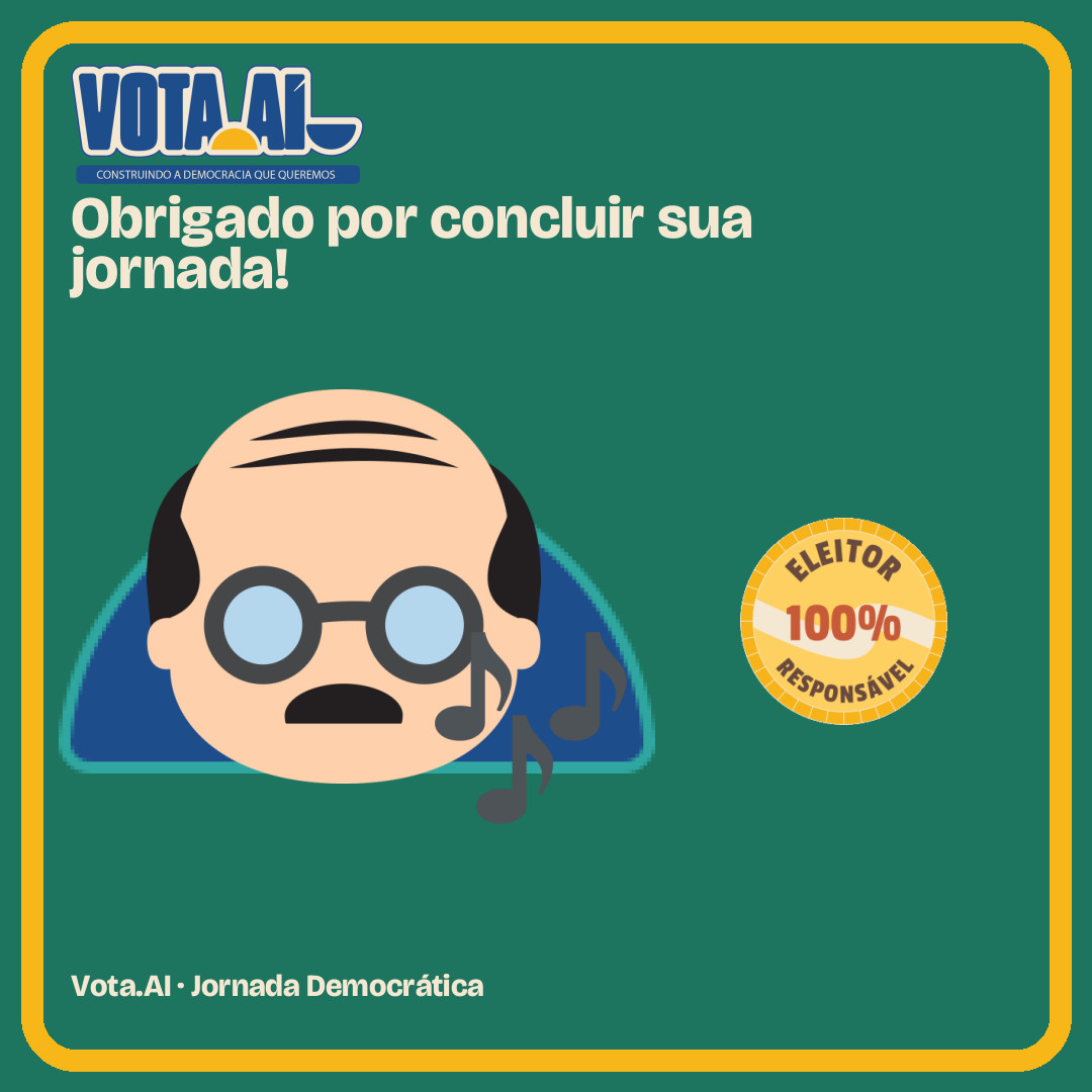 Resultado da Jornada Democrática no Vota.AI