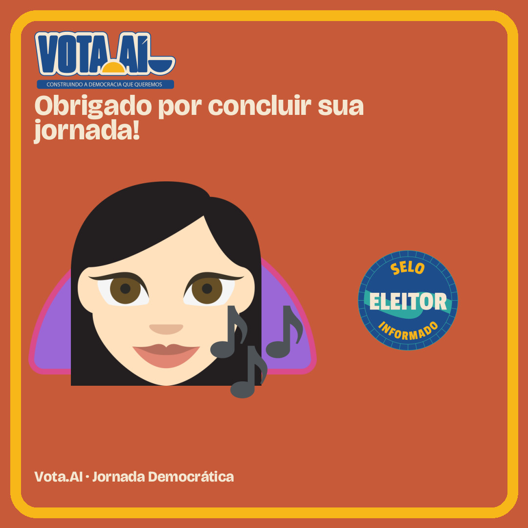 Resultado da Jornada Democrática no Vota.AI