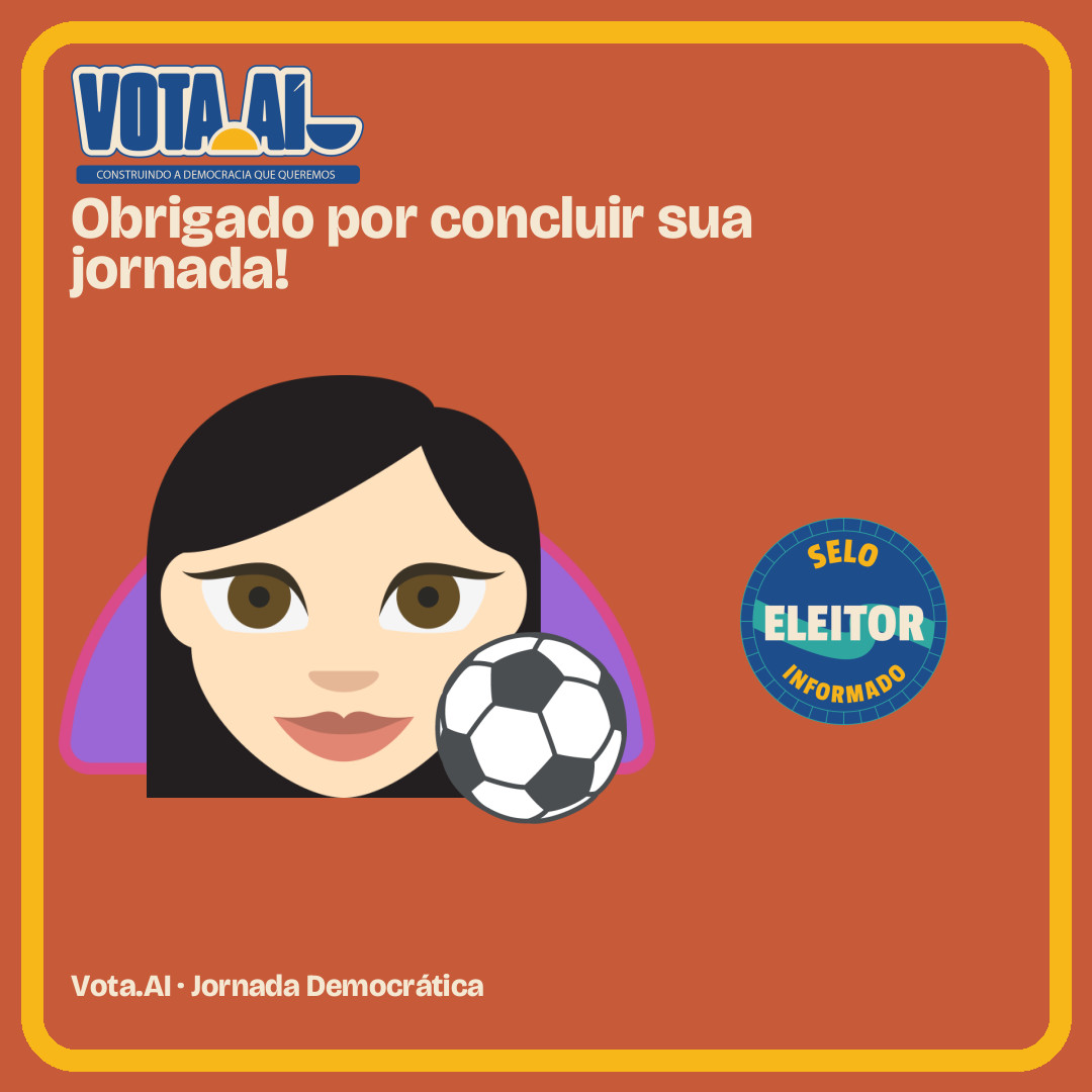 Resultado da Jornada Democrática no Vota.AI