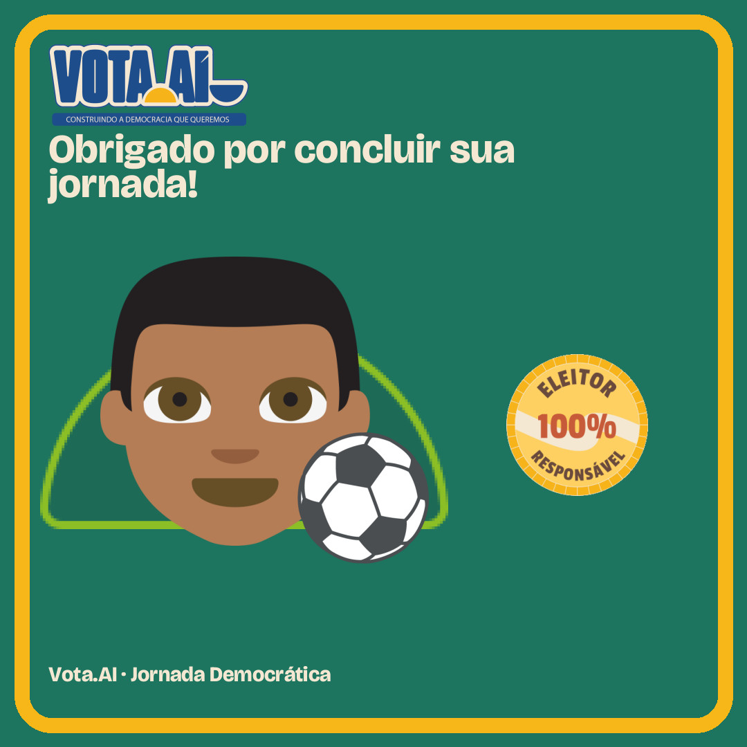 Resultado da Jornada Democrática no Vota.AI