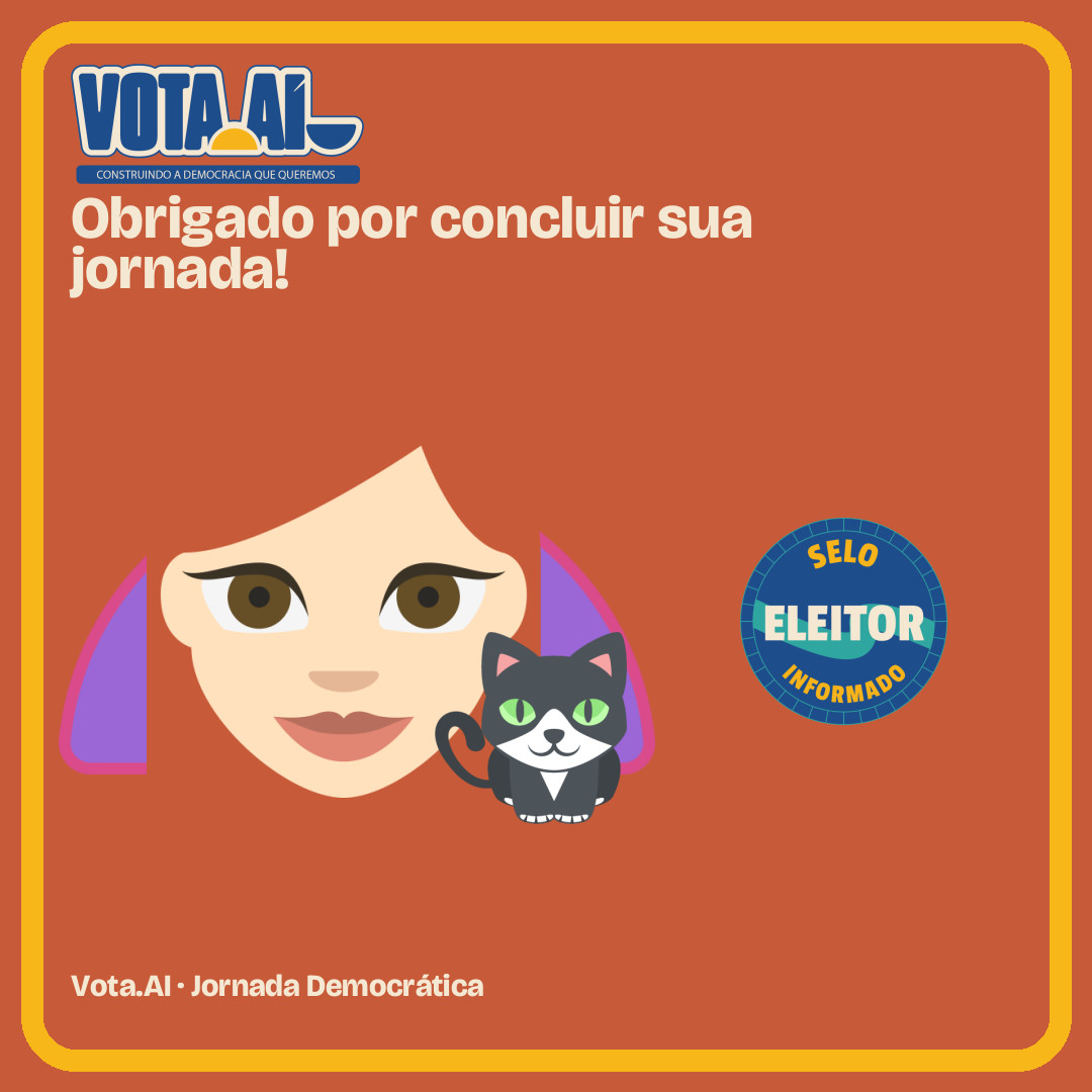 Resultado da Jornada Democrática no Vota.AI