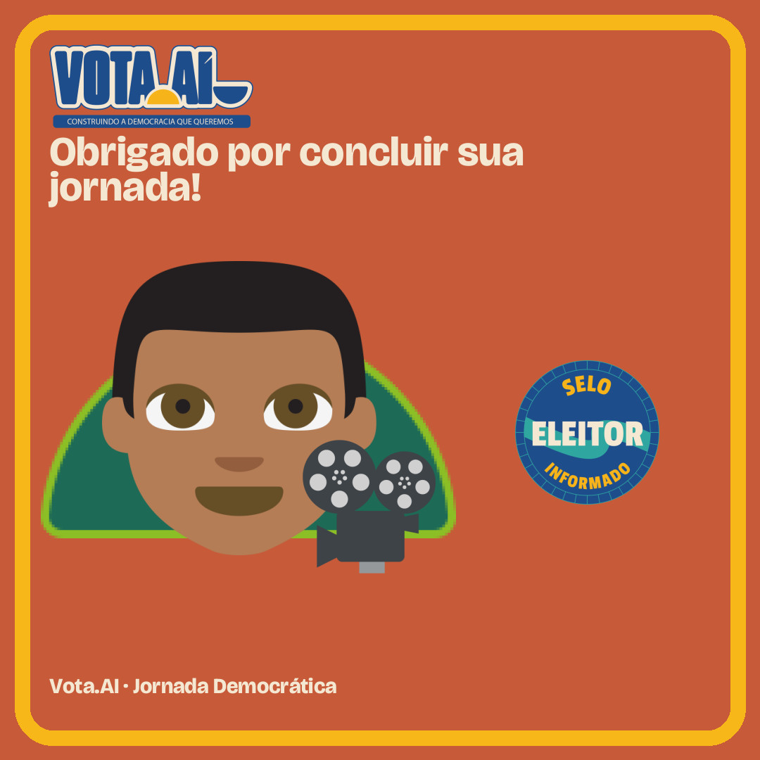 Resultado da Jornada Democrática no Vota.AI