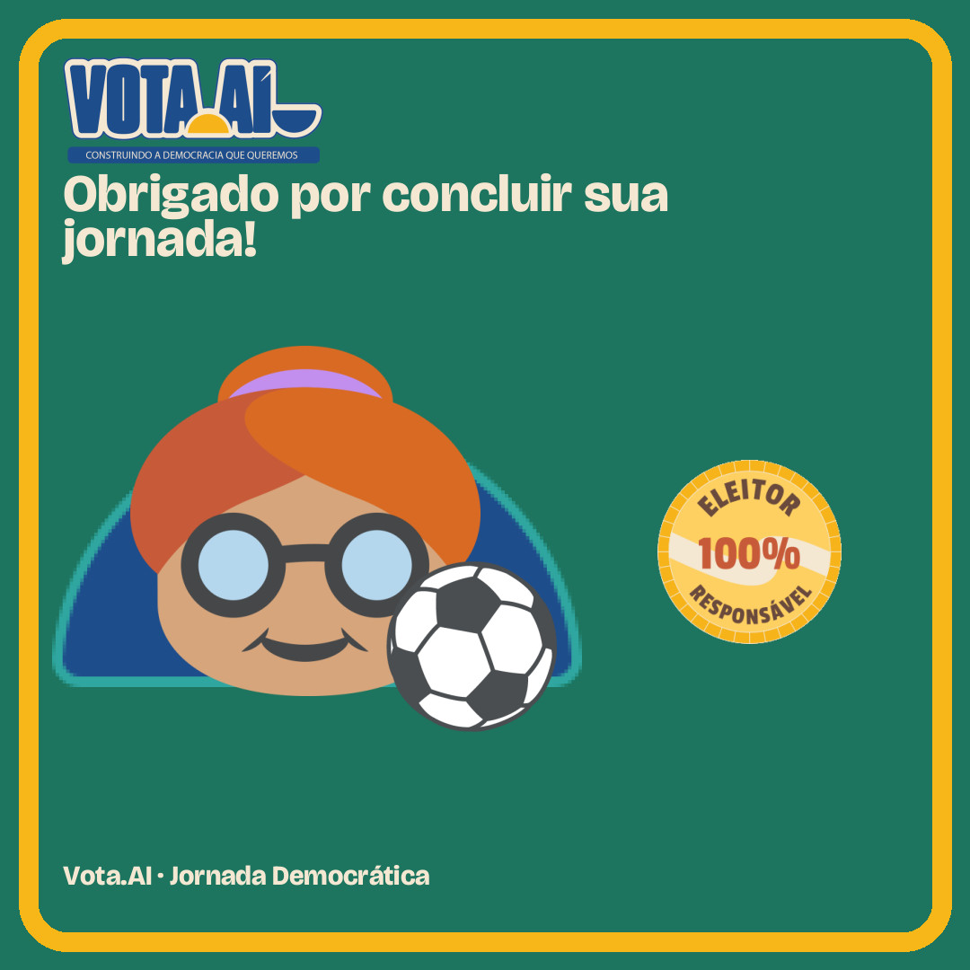 Resultado da Jornada Democrática no Vota.AI