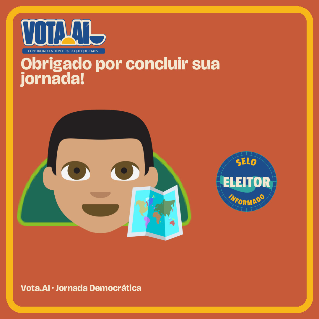 Resultado da Jornada Democrática no Vota.AI