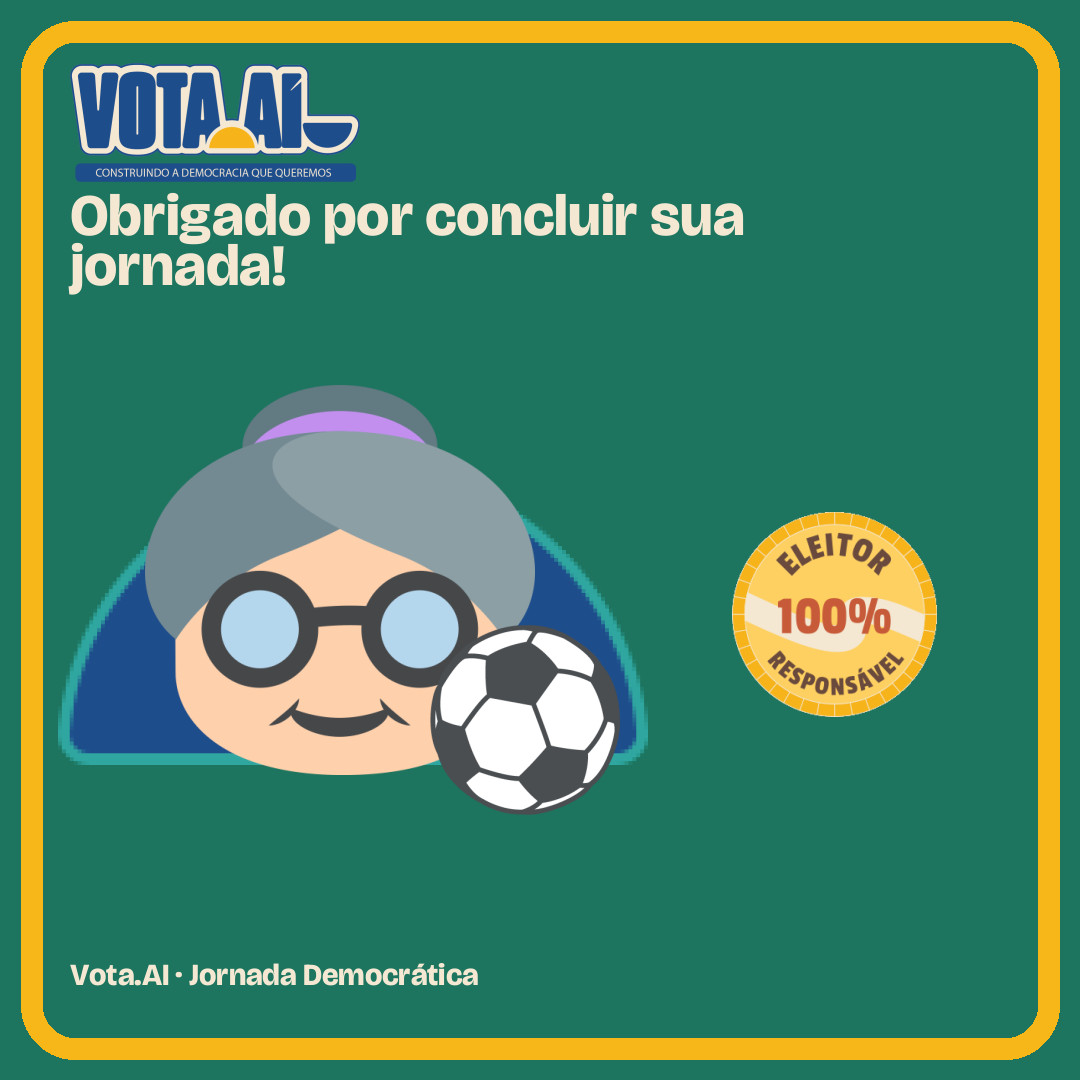 Resultado da Jornada Democrática no Vota.AI