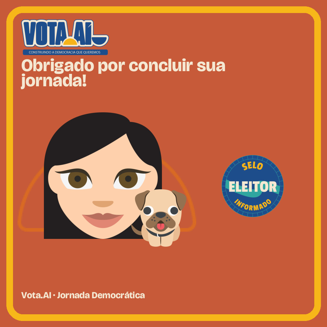 Resultado da Jornada Democrática no Vota.AI