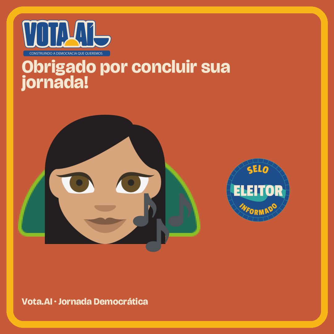 Resultado da Jornada Democrática no Vota.AI