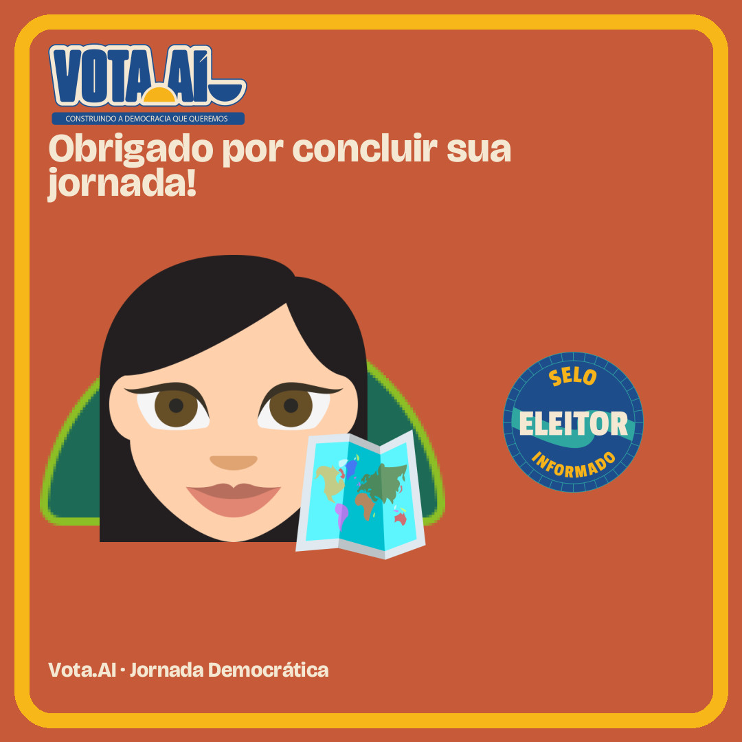 Resultado da Jornada Democrática no Vota.AI