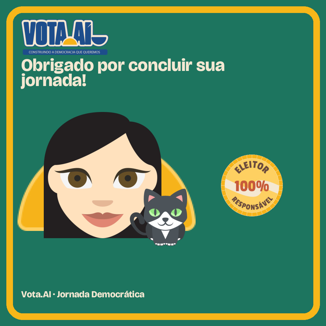 Resultado da Jornada Democrática no Vota.AI